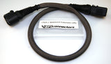 LSU4.2 WBO2 Wideband Sensor Extension Cable (2ft) Fiberglass Loom